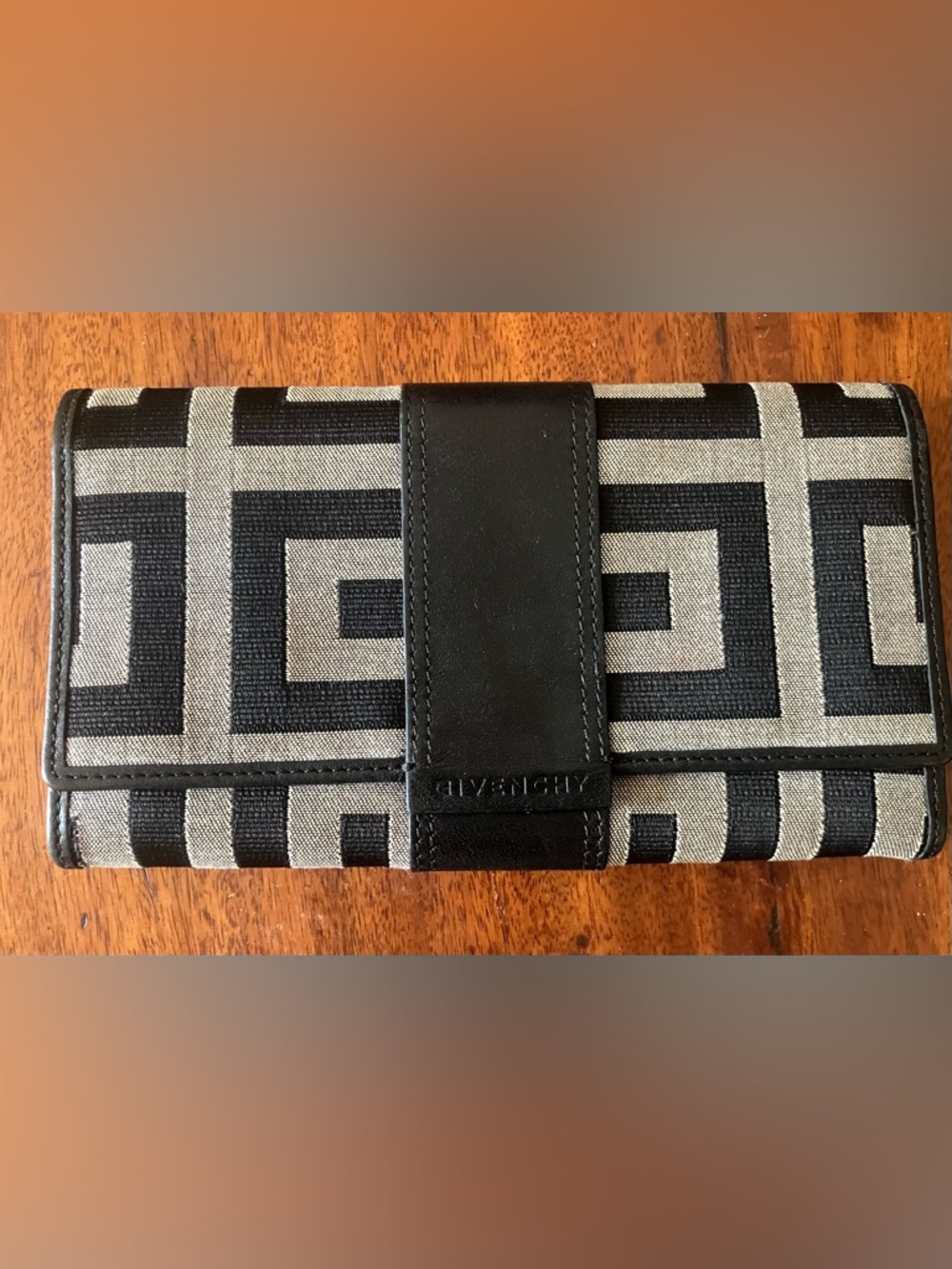 Authentic Givenchy Logo Wallet